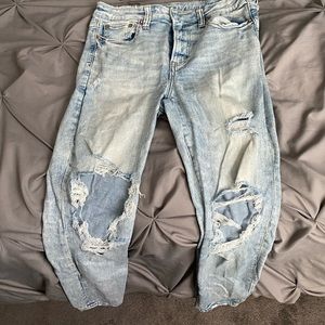 Acid wash American eagle jeans size 12